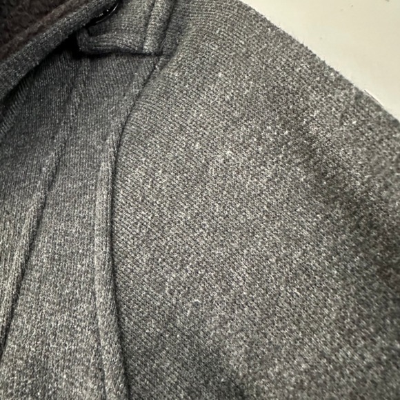Element‎ Wood & Thread Button Down Hooded Jacket Charcoal Grey - Picture 11 of 14